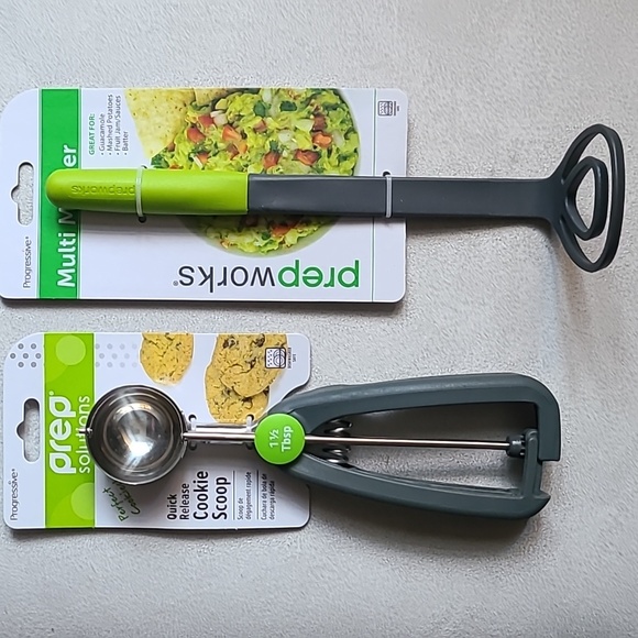 PROGRESSIVE PREP SOLUTIONS BUNDLE MASHER AND COOKIE SCOOP - Picture 2 of 14